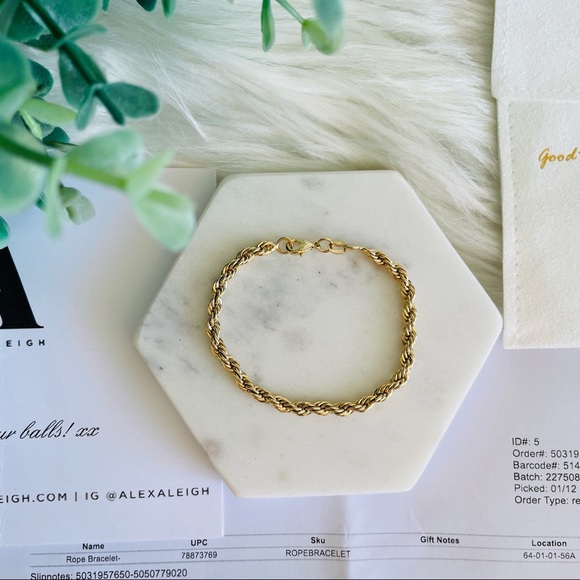Alexa Leigh x Madewell Rope Chain Bracelet - Picture 3 of 4